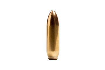 Bullet isolated on transparent background, png - obrazy, fototapety, plakaty