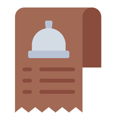 Restaurant Bill payment icon