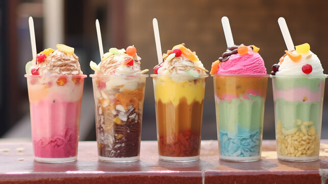 Faluda Kulfi Ice Cream Delight