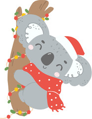 Cute Christmas Koala