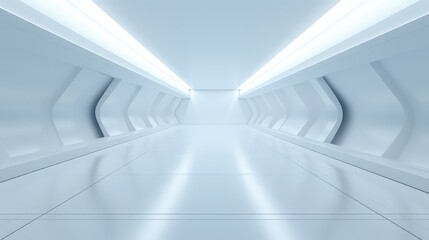 floor empty product corridor background illustration architecture room, space modern, neon abstract floor empty product corridor background