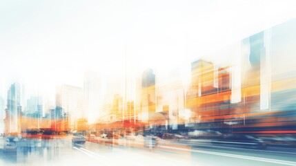 Fototapeta na wymiar abstract blurry building city background illustration blurred urban, scape bokeh, light landscape abstract blurry building city background
