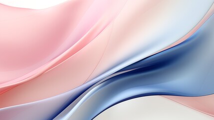 Background silk, textile, satin fabric, blue and metallic rose