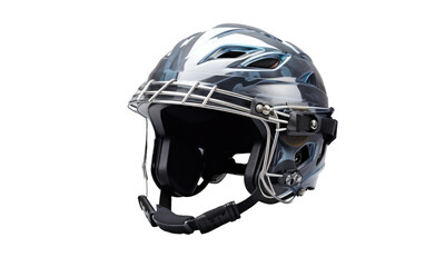 Ice Hockey Helmet on Transparent PNG