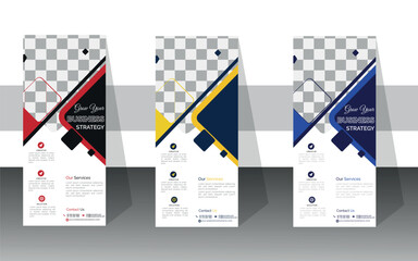 Creative Rollup benner design and template,