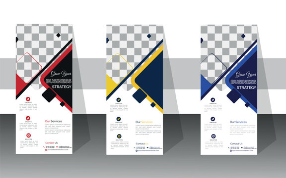 Creative Rollup benner design and template,