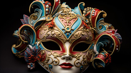 Fototapeta na wymiar Mask of the Venice Carnaval