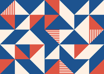 seamless pattern of tile design