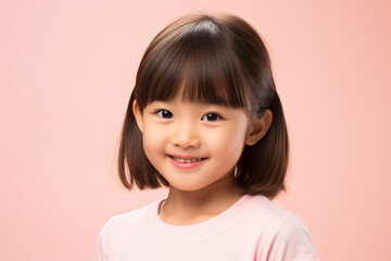 a little girl with a toothbrush in her hand