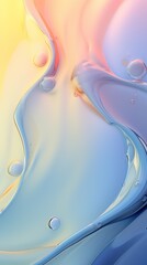 gradient background transparent liquid texture