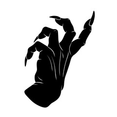 Vector illustration set of moon phases. Different stages of moonlight activity in vintage engraving style. Zodiac Signs © chikovnaya