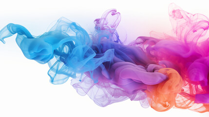 Abstract colorful Smoke