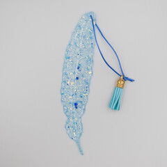 Epoxy Resin Book Bookmark, Made by Your Own Hands, Handyman at Home. DIY Jewelry Resin.