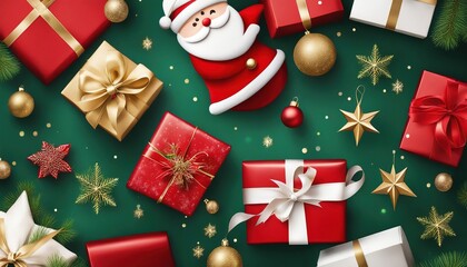 Christmas background with copy space