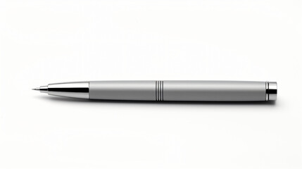 Ballpoint pen isolated on a white background.