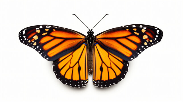 Beautiful monarch butterfly.