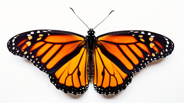 Beautiful monarch butterfly.