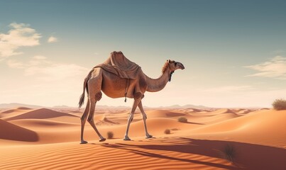Camel in the desert, Generative AI