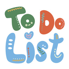 To do list