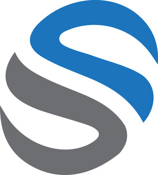 SS logo design vector template