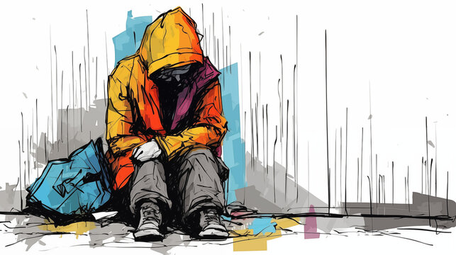 L'Essence de l'Art contre la Pr&eacute;carit&eacute; : Illuminer les Vies D&eacute;favoris&eacute;es, AI G&eacute;n&eacute;rative