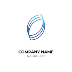 modern abstract company logo design template
