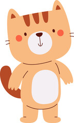 Cat Pet Standing