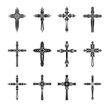 set of cross