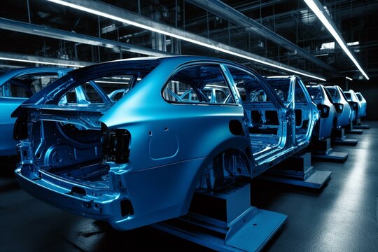 blue automotive industry. Generative AI