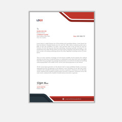 Creative A4 Letterhead Design Template  