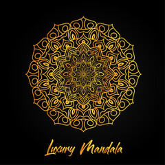  Luxury Mandala For Business Card, Brochure, Tattoo, Banner, Cover Page.