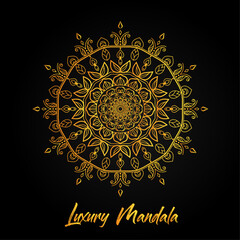  Luxury Mandala For Business Card, Brochure, Tattoo, Banner, Cover Page.