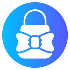 gift bag gradient icon