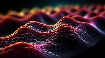 energy of fractal realms HD 8K wallpaper Stock Photographic Image 