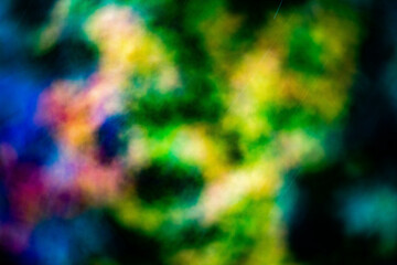 Couleur automnal en mode saturé,