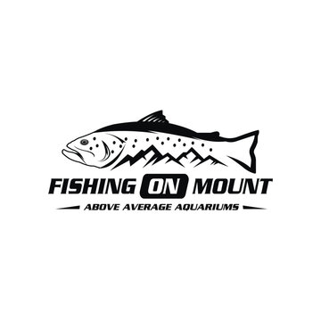 Awesome Fishing Outdoor Logo design
