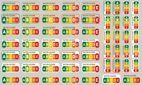 Picto Marquage nutrition score di&eacute;t&eacute;tique 