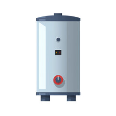 water heater flat illustration
