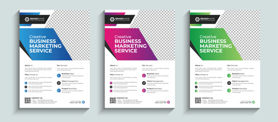 Abstract corporate business brochure flyer design layout template A4 size, vector template design for magazine, poster, leaflet presentation, portfolio, flyer infographic, layout, blue, illustration