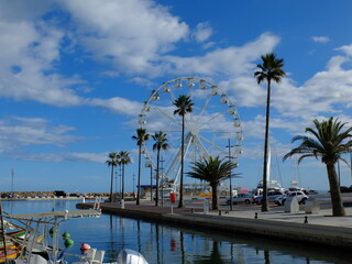 village de pêcheurs de Canet en Roussillon
