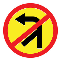 Traffic signs. Vector traffic signs design.