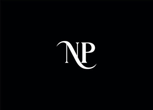 NP  letter logo design and monogram logo