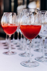 glass of wine