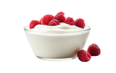 Enjoy Cherry Yogurt Snack on Transparent PNG