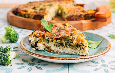 Broccoli Cheddar Bake: A Flourless Quiche
