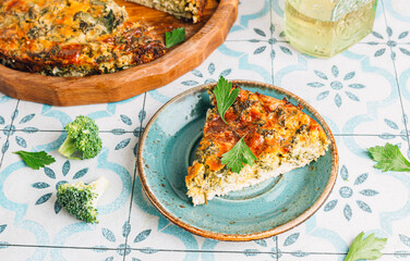 Broccoli Cheddar Bake: A Flourless Quiche