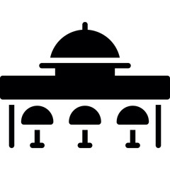 Fototapeta premium Diner Icon