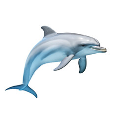 Dolphins jumping on transparent background PNG