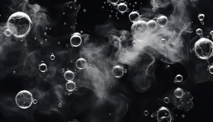 boiling water bubbles , show the effect of Heat with water   - obrazy, fototapety, plakaty