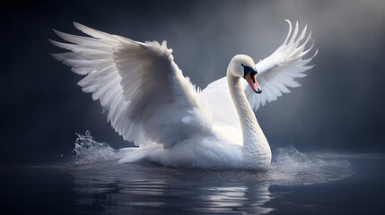 White Swan - Award-Winning Studio Photography"